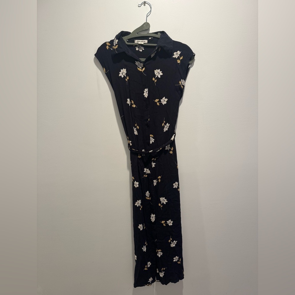 Billabong Little Flirt Floral Maxi Dress XS